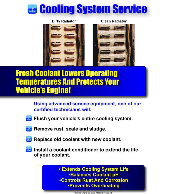 Cooling System Service