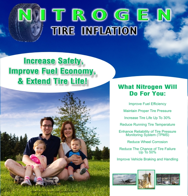 Nitrogen Tire Inflation Service